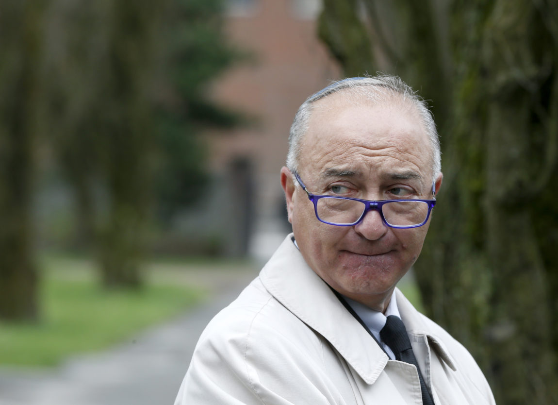 Forstander i Det Mosaiske Trossamfund Ervin Kohn. Holocaust, holocaustdag, MDG. (Foto: Terje Pedersen/NTB.)