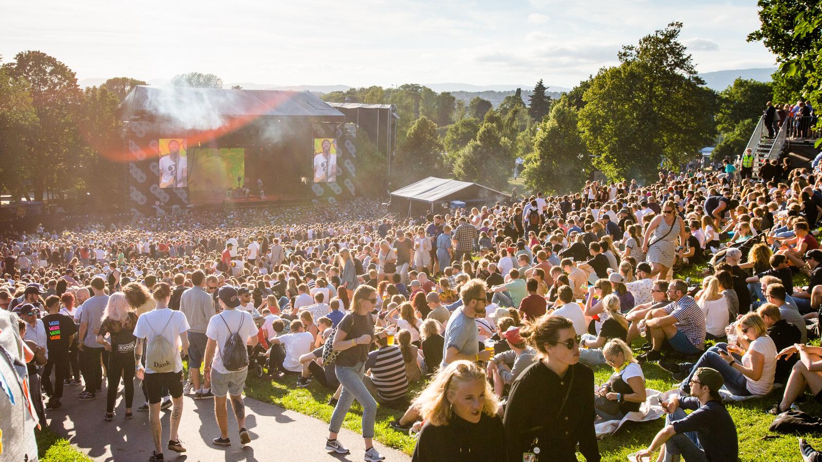 Flere festivaler skjerper nå sikkerheten som følge av terrorangrepet i Oslo i juni. Illustrasjonsfoto fra Øyafestivalen et tidligere år. (Foto: Øyafestivalen.)