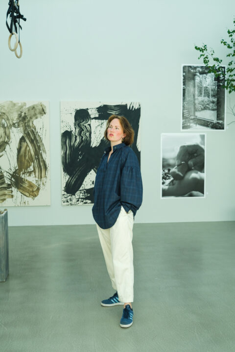 Hos Arne, Maria Katarina «MK» Tyssebotn Michelsen. (Foto: Ruben Grøndahl.)