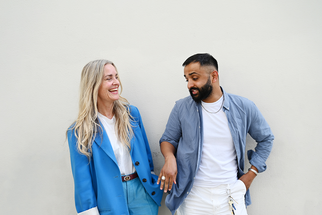 Hilde Sandvik og Fawad Ashraf. (Foto: Danby Choi.)