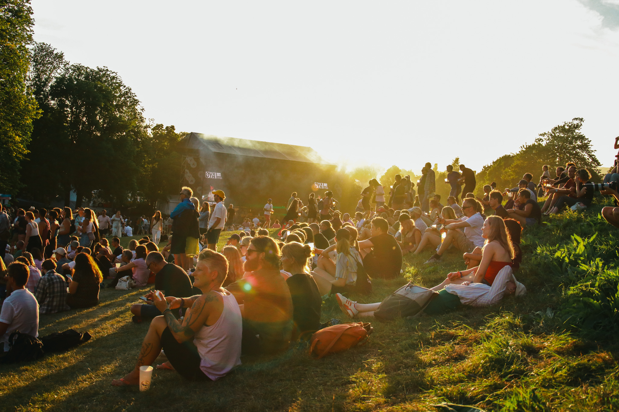 Publikum på Øyafestivalen