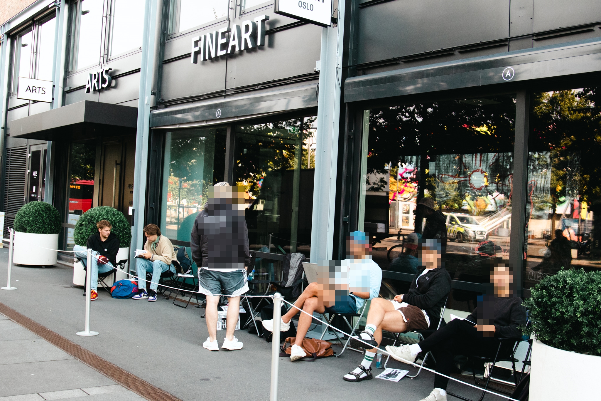 Nikolai torgersen kø (Foto: Aurora Henni Krogh.)