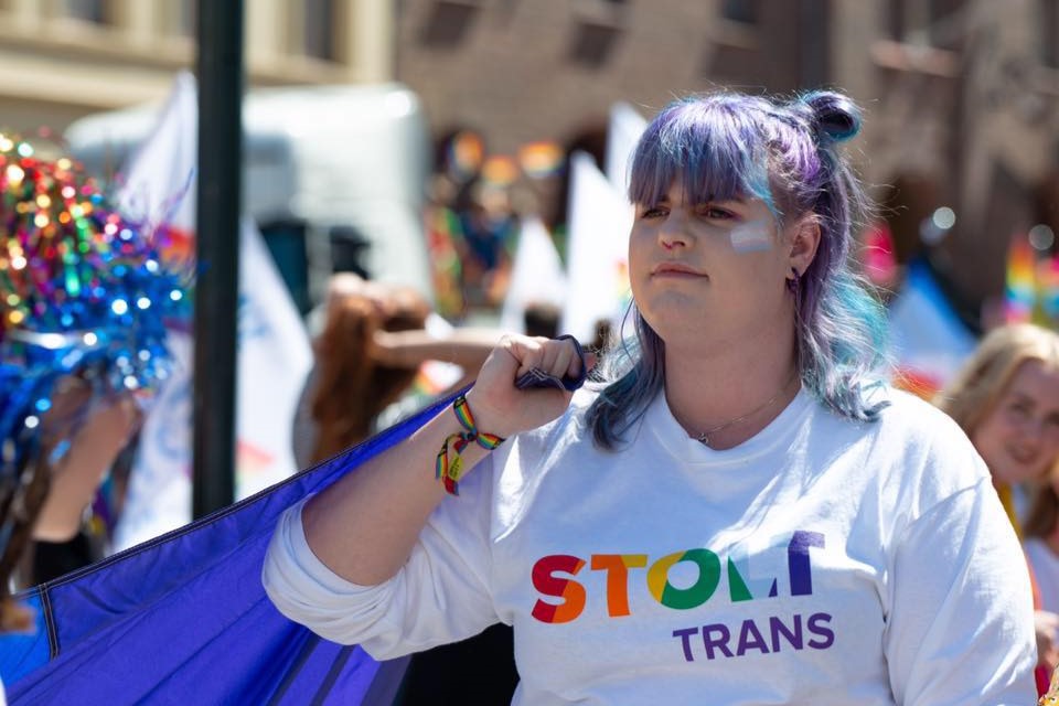 Christine Jentoft. (Foto: Hedda Marie Westlin/Oslo pride.)