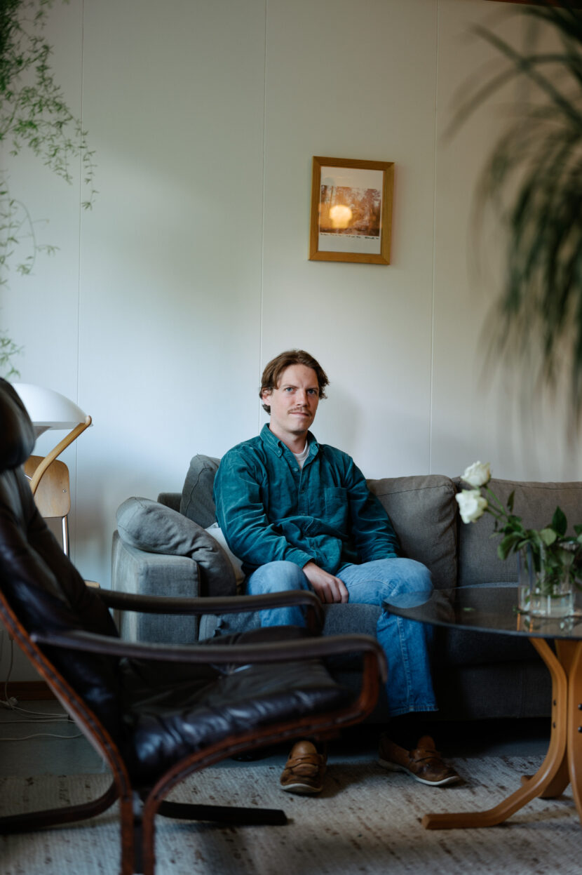 Kunstkritiker Andreas Breivik starter det nye kunstkritikknettstedet Pute og lorgnett. (Foto: Ole Erik Løvold).