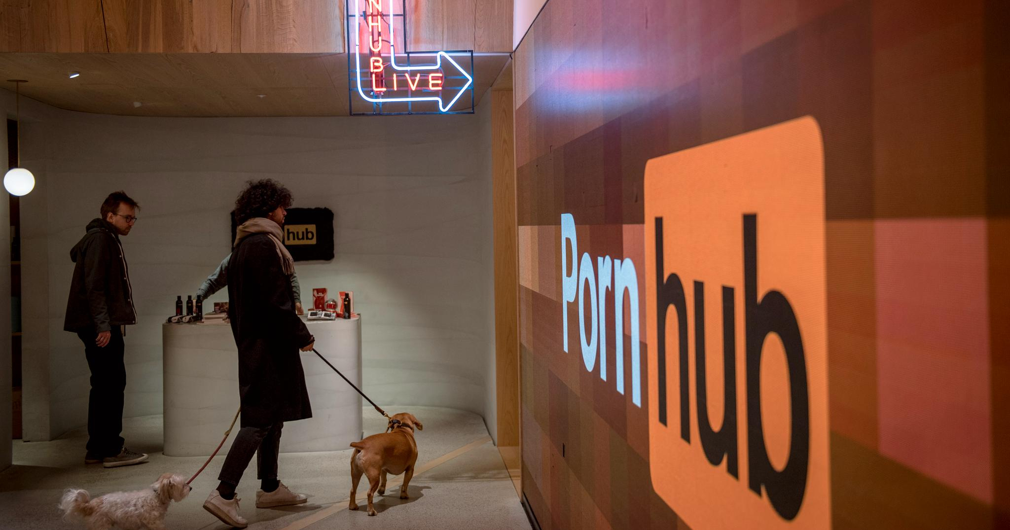 Pornhub porno. (Illustrasjonfoto: Hilary Swift-NYT.)