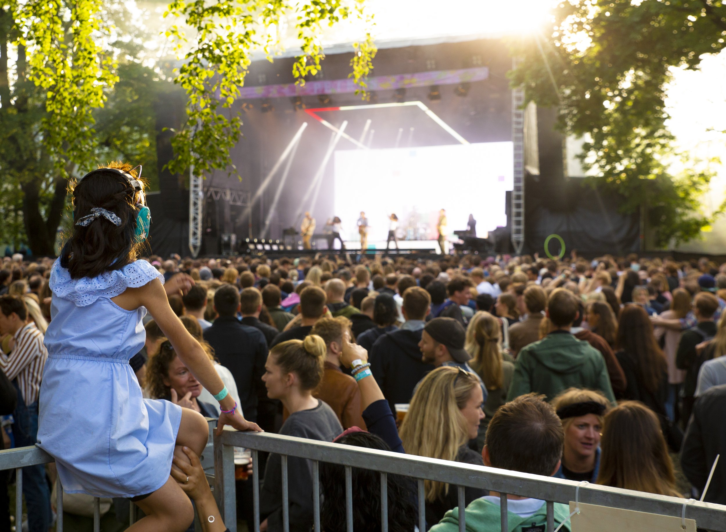 The 1975 på Pip-festivalen 2019. (Foto- Presse.) Piknik i parken Sofienbergparken Frognerparken