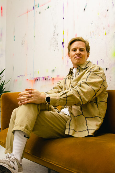 Kunstner Lasse Brurock (Foto: Aurora Henni Krogh.)