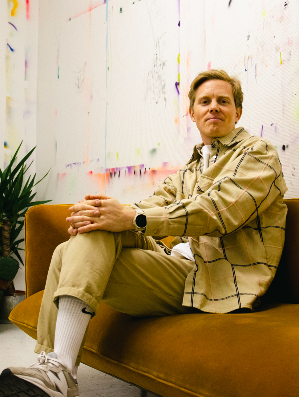 Kunstner Lasse Brurock (Foto: Aurora Henni Krogh.)