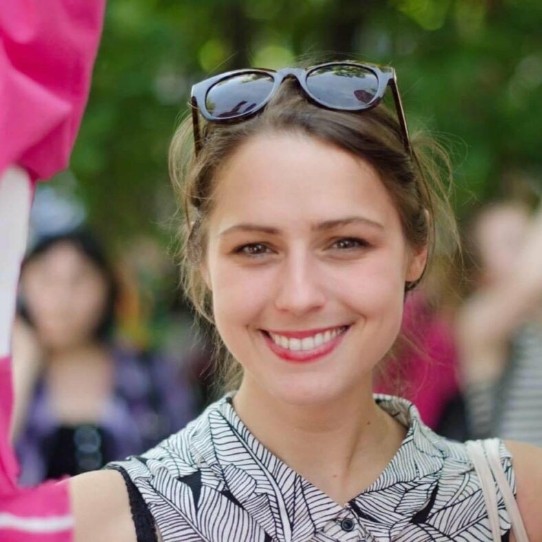 Cathrine Linn Kristiansen leder i Kvinnefronten (Foto: Kvinnefronten.)