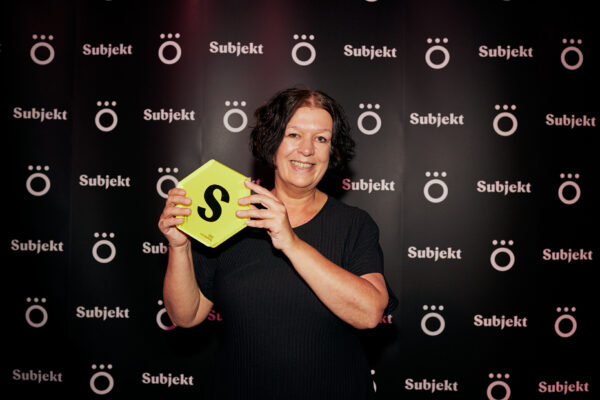 «Utskudd» av Majken van Bruggen vant Årets litteratur under Subjektprisen 2022. (Foto: Helge Brekke.)