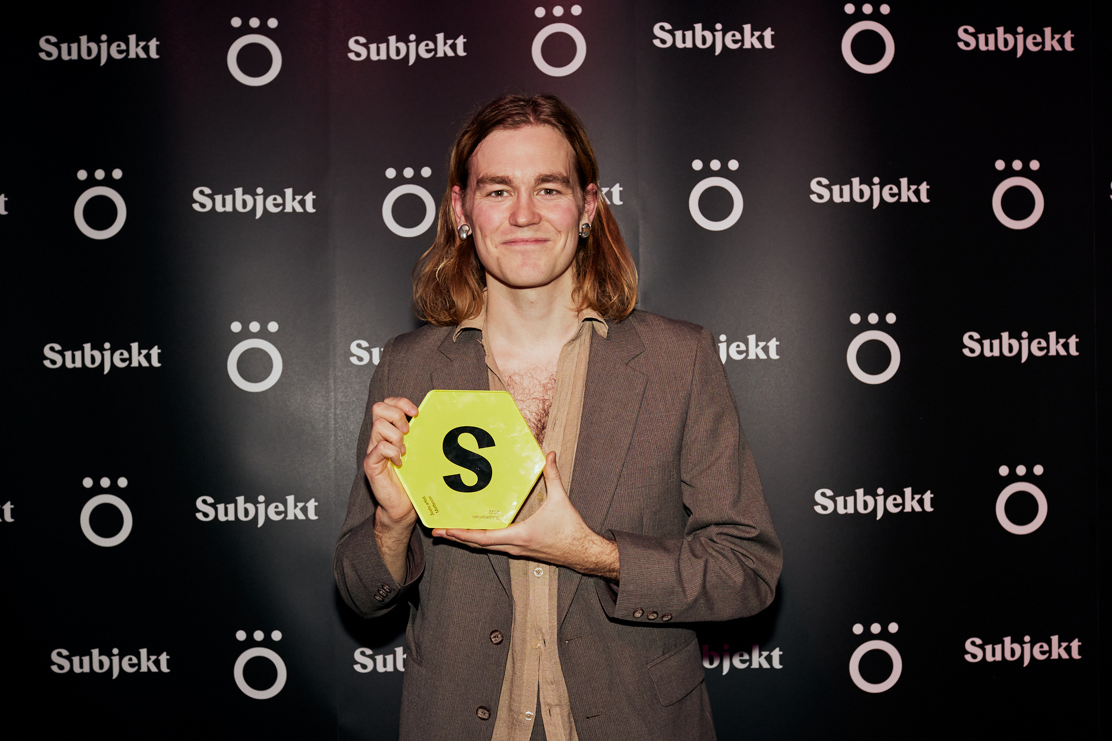 Sverre Breivik, best kjent under artistnavnet Metteson, vant Årets artist under Subjektprisen 2022. (Foto: Helge Brekke.)