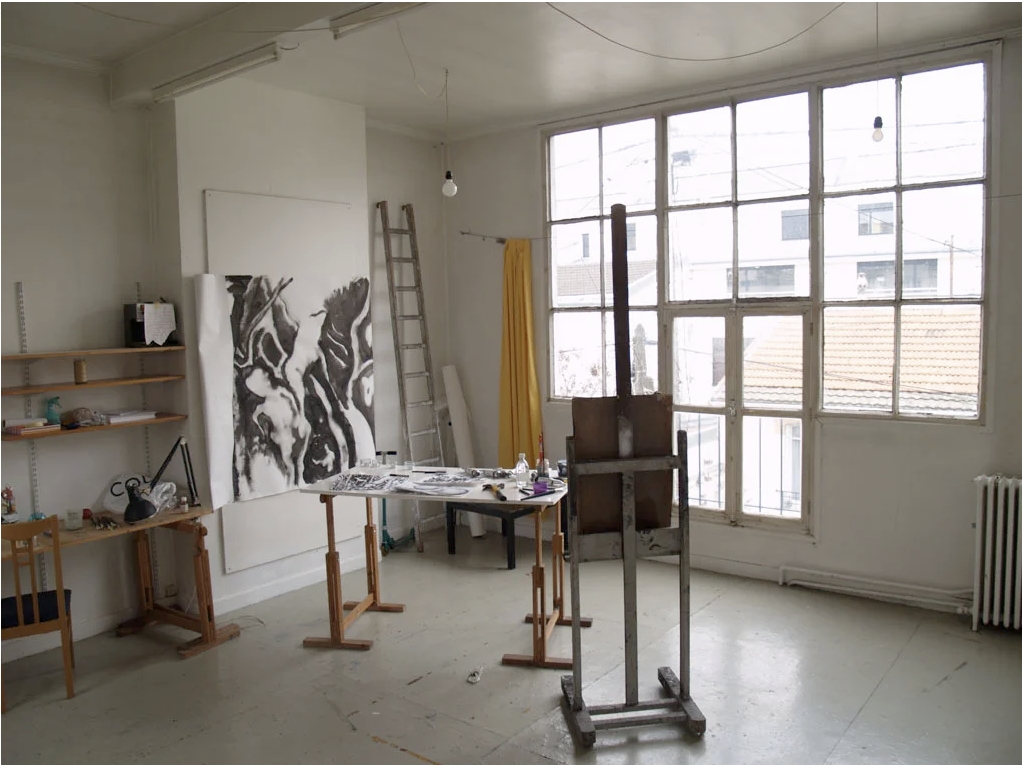 Atelierhuset i Arcuelle Khio