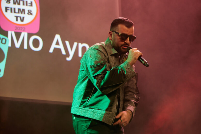 Mo Ayn spilte. (Foto: Helge Brekke.) 