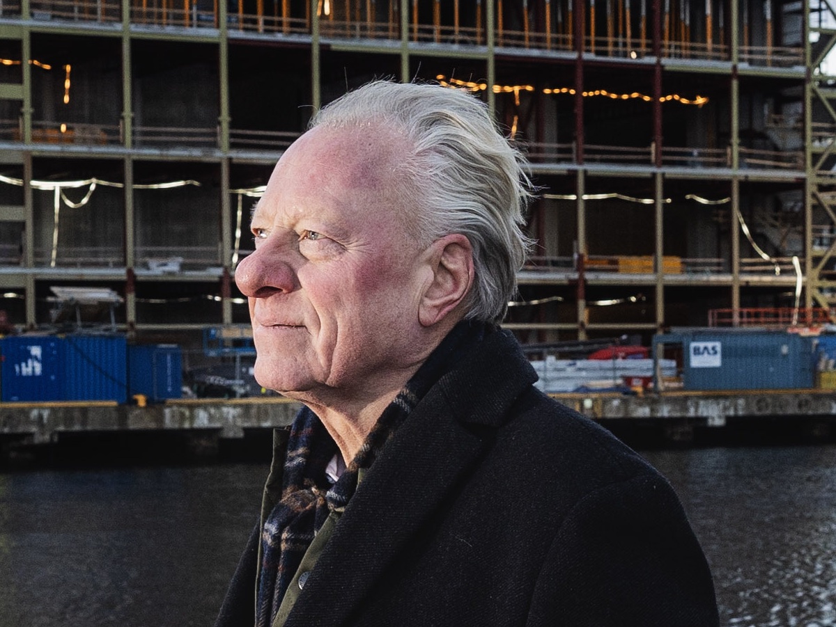 Tidligere Munch-direktør Stein Olav Henrichsen får nytt engasjement ved Kunstsilo. (Foto. Kunstsilo.)