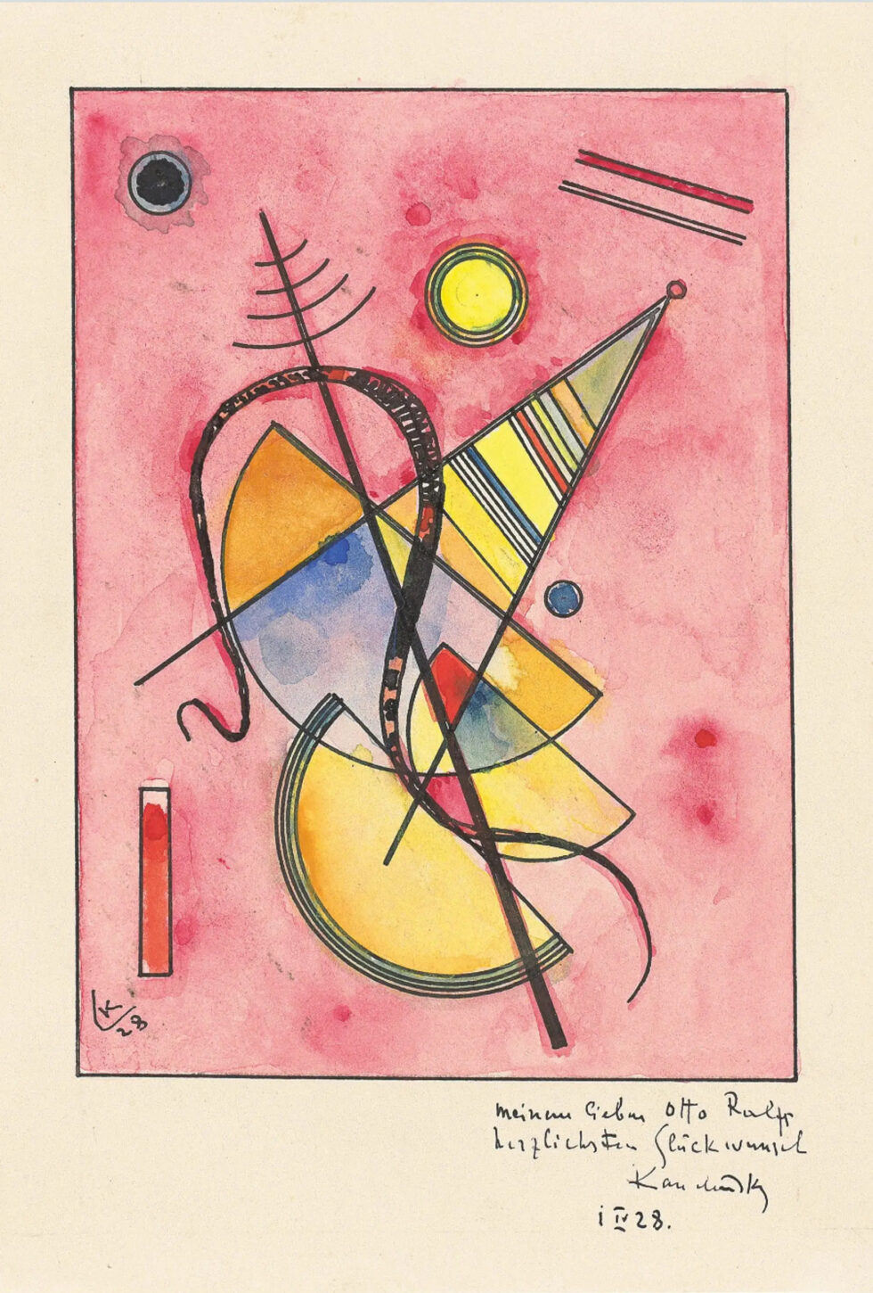 Kandinsky akvarell marleri