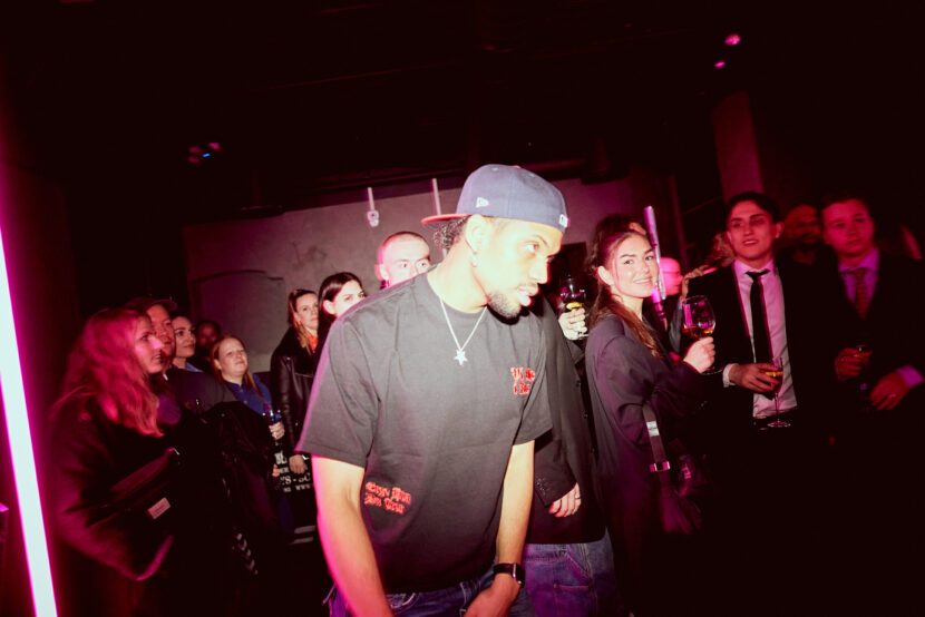 Oscar Blesson var Subjektprisens siste opptreden. Dette skjedde på etterfesten på Göteborg. (Foto: Helge Brekke.)