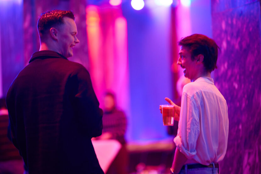 Honningbarna koste seg. De var nominert til Årets artist. (Foto: Helge Brekke.) 