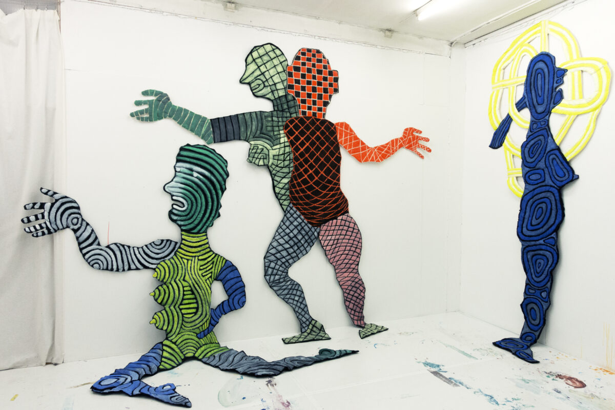 Elise Storsveen, Hetebølgene. Stilles for tiden ut ved Vigelandmuseet. (Foto: Eline Mugaas.)