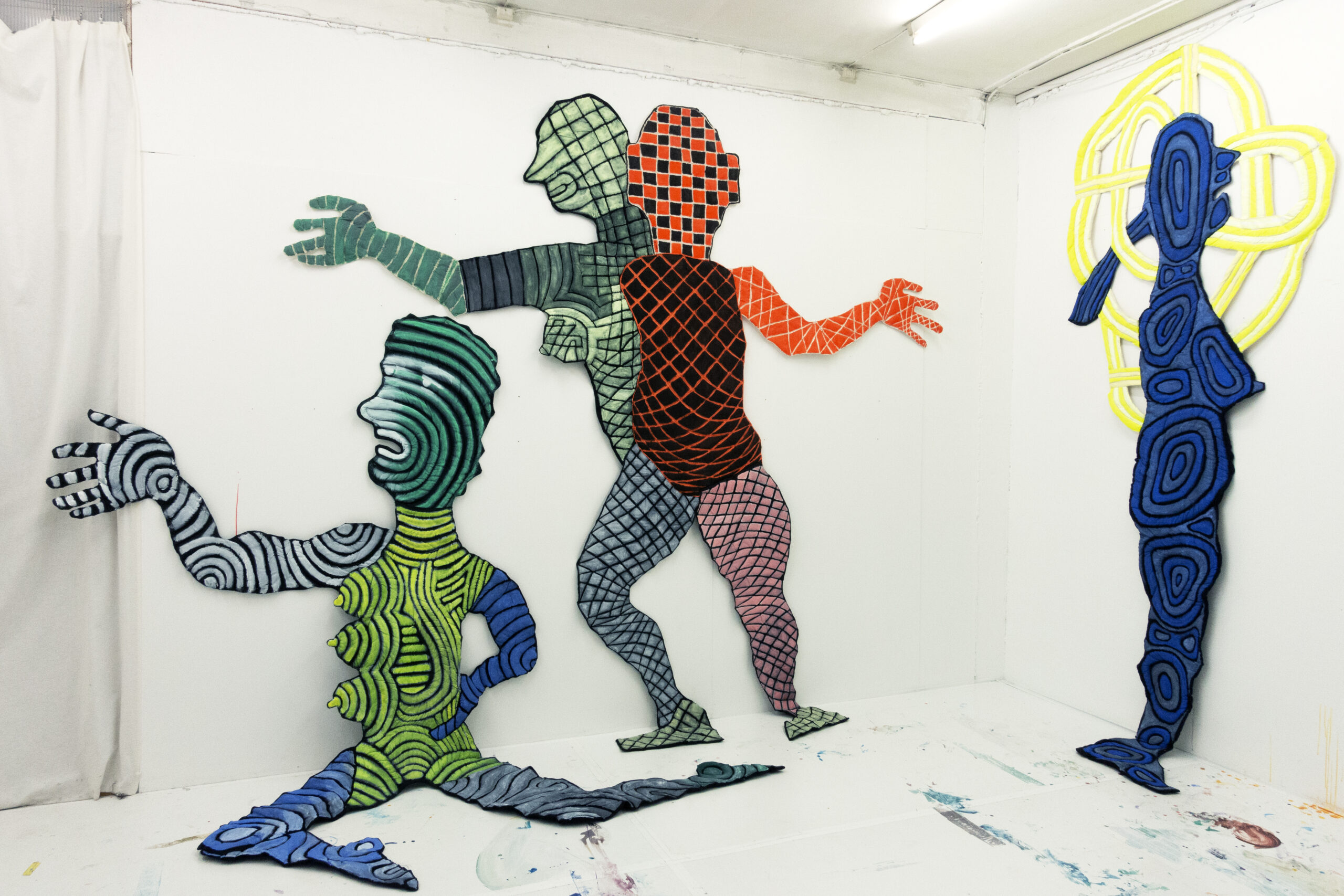 Elise Storsveen, Hetebølgene. Stilles for tiden ut ved Vigelandmuseet. (Foto: Eline Mugaas.)