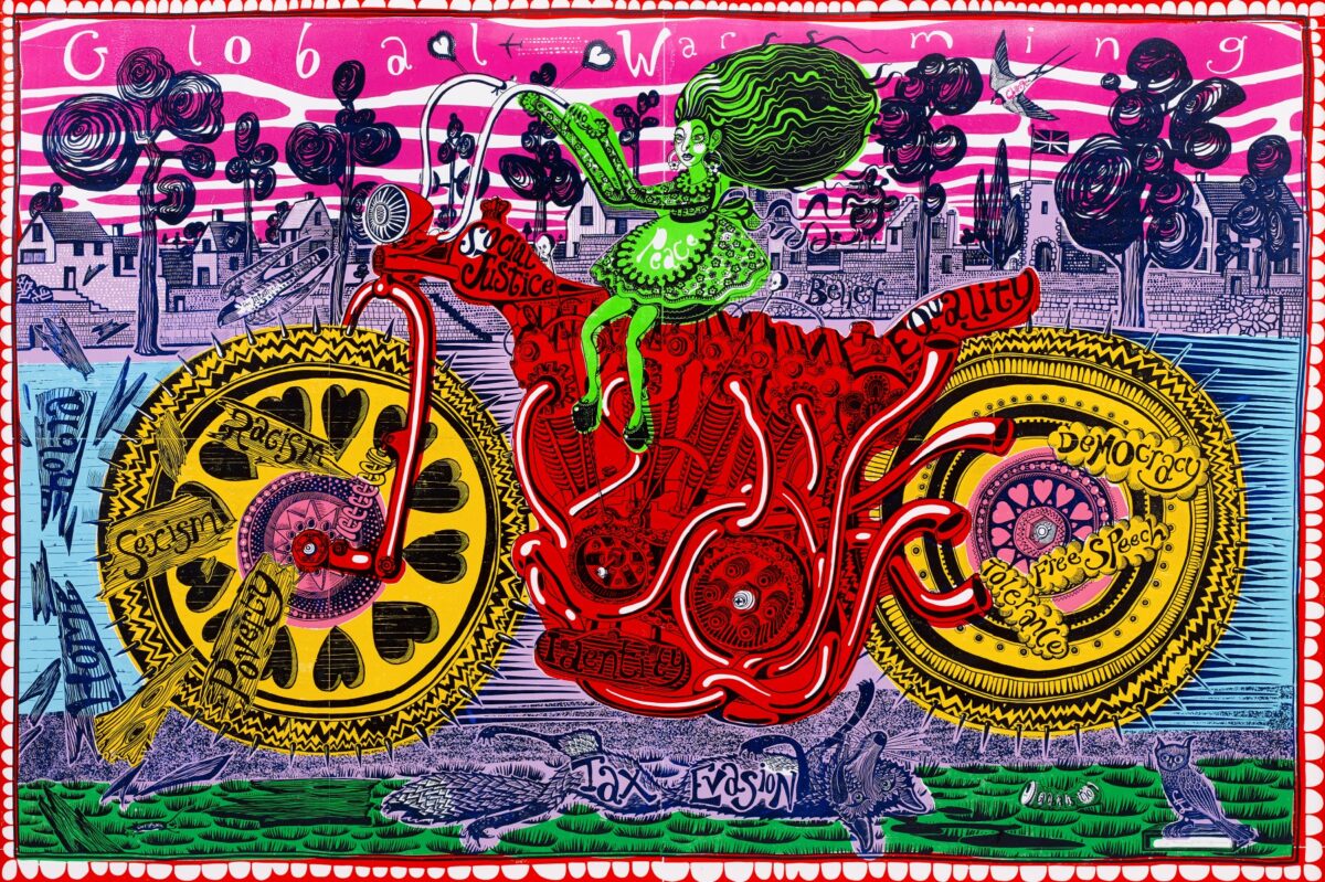 Grayson Perry stilles ut ved Nasjonalmuseet. (Foto: Victoria Miro gallery.)