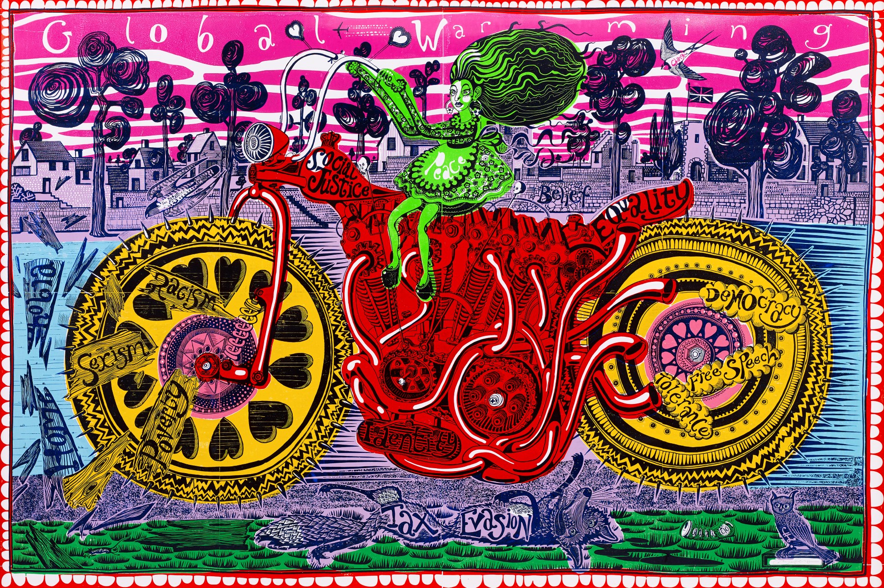 Grayson Perry stilles ut ved Nasjonalmuseet. (Foto: Victoria Miro gallery.)