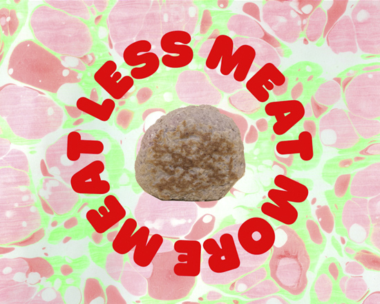 «More meat, less meat» vises ved TKM. (Foto: presse.)