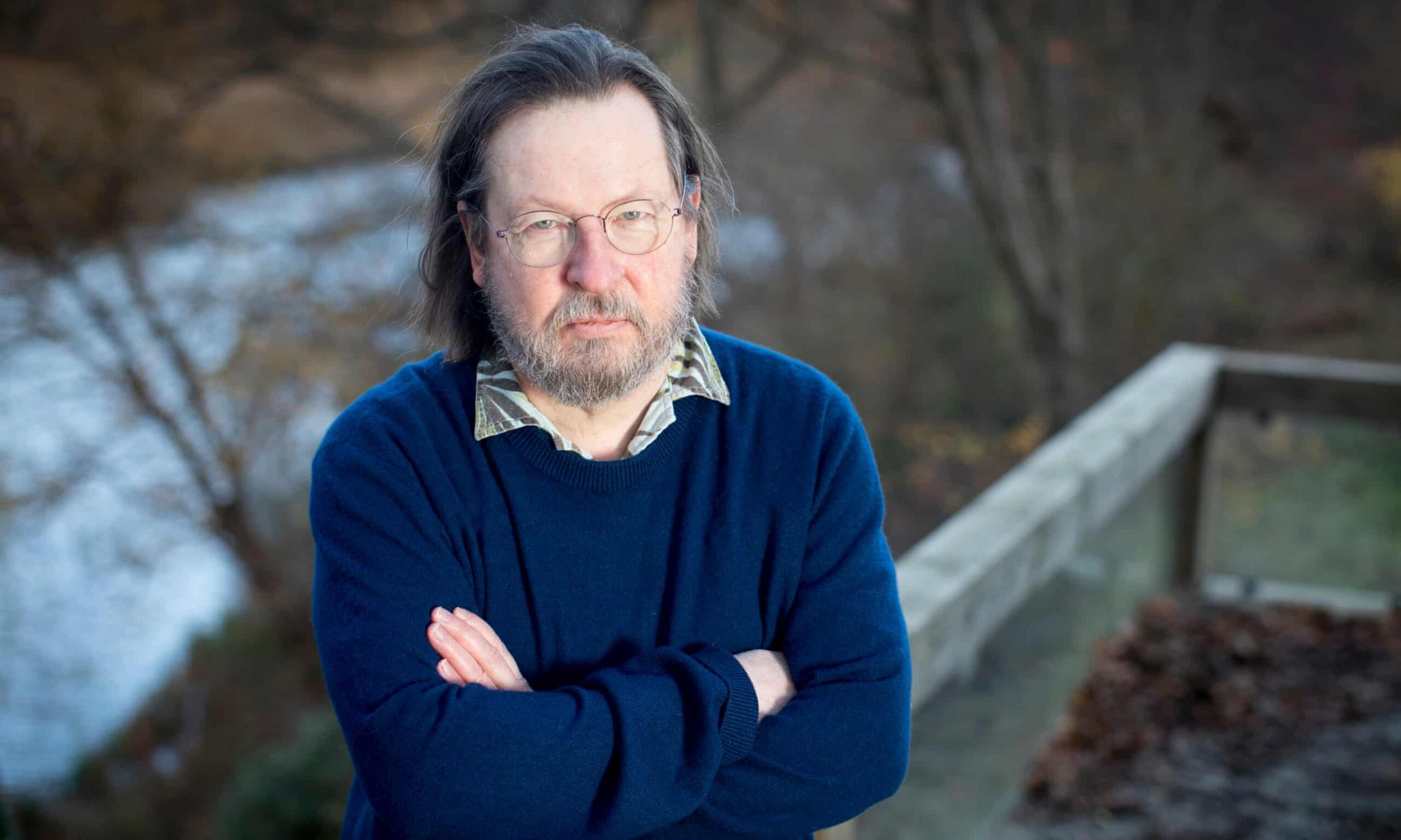 Den danske filmskaperen Lars von Trier. (Foto: Alicia Canter/The Guardian.)