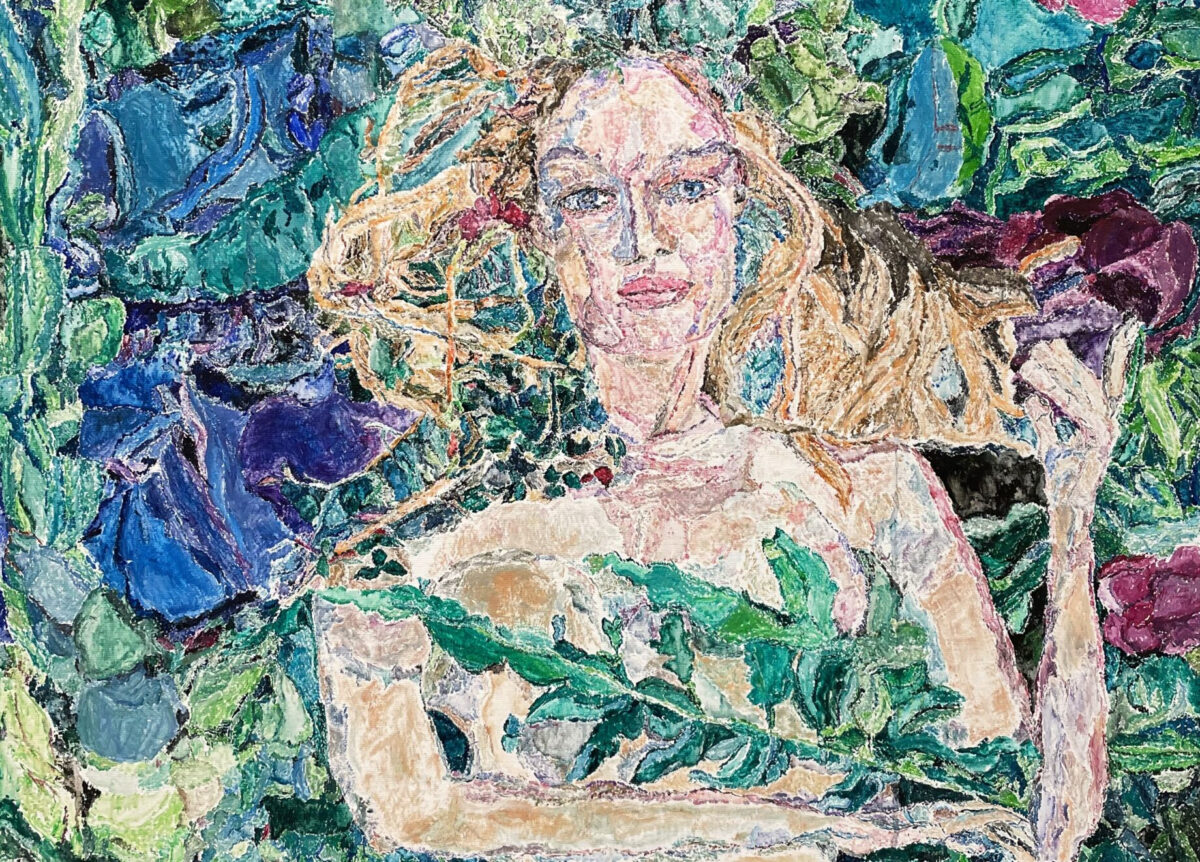 Andreas Widerøe Hagen ved Galleri Ismene. (foto: Ismene.)