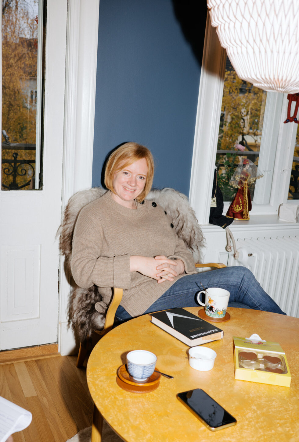 Forfatter Erika Fatlandhjemme i Oslo. (Foto: Ole Erik Løvold.)