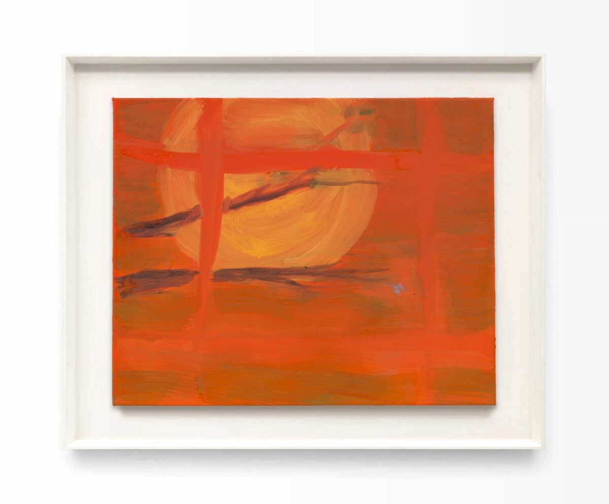 Yves Scherer ved galleri Golsa. (Foto: Presse.)