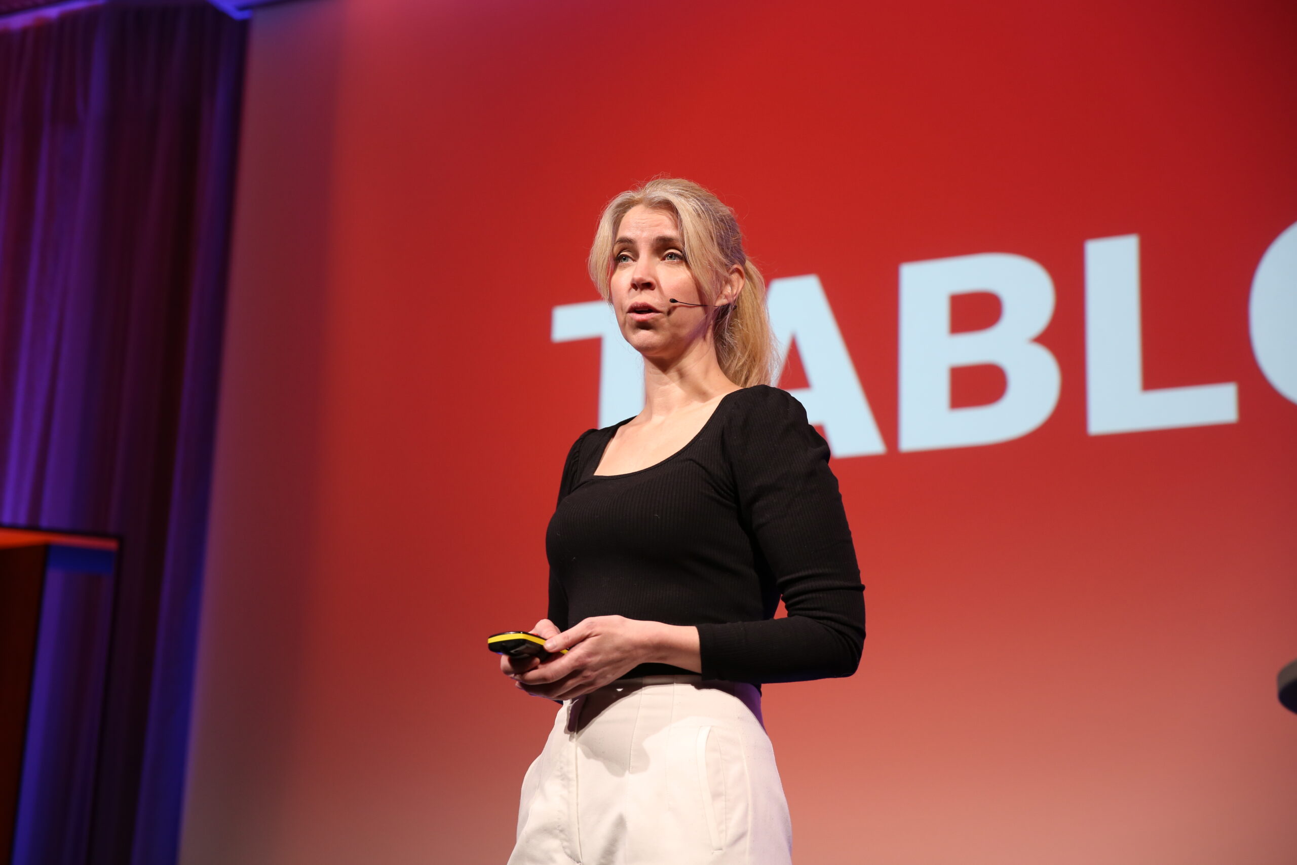 Alexandra Beverfjord i Dagbladet. (Foto: Aurora Henni Krogh.)