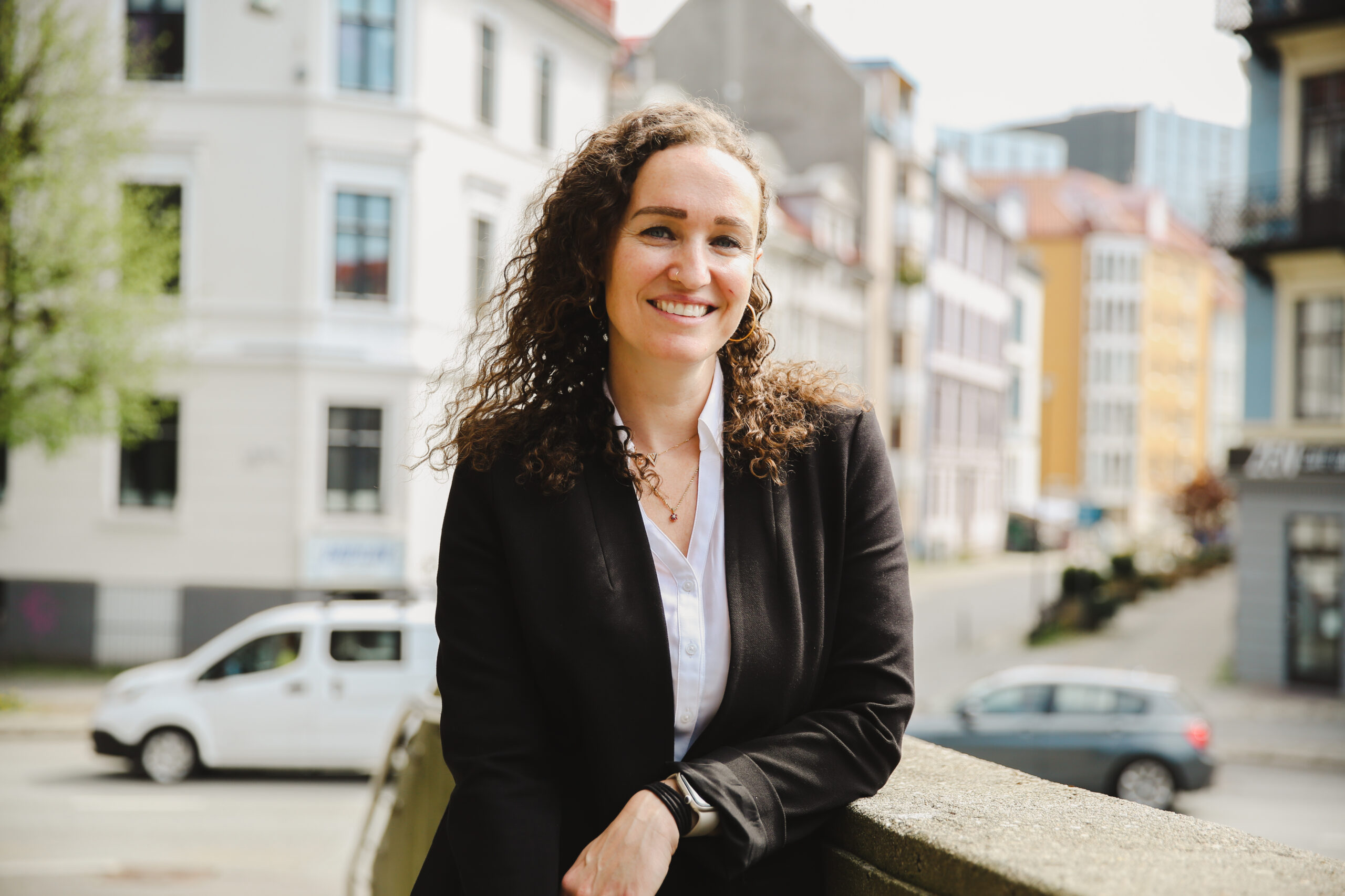 Megan Phelps-Roper besøkte Nordiske mediedager i Bergen i mai. (Foto: Aurora Henni Krogh.)