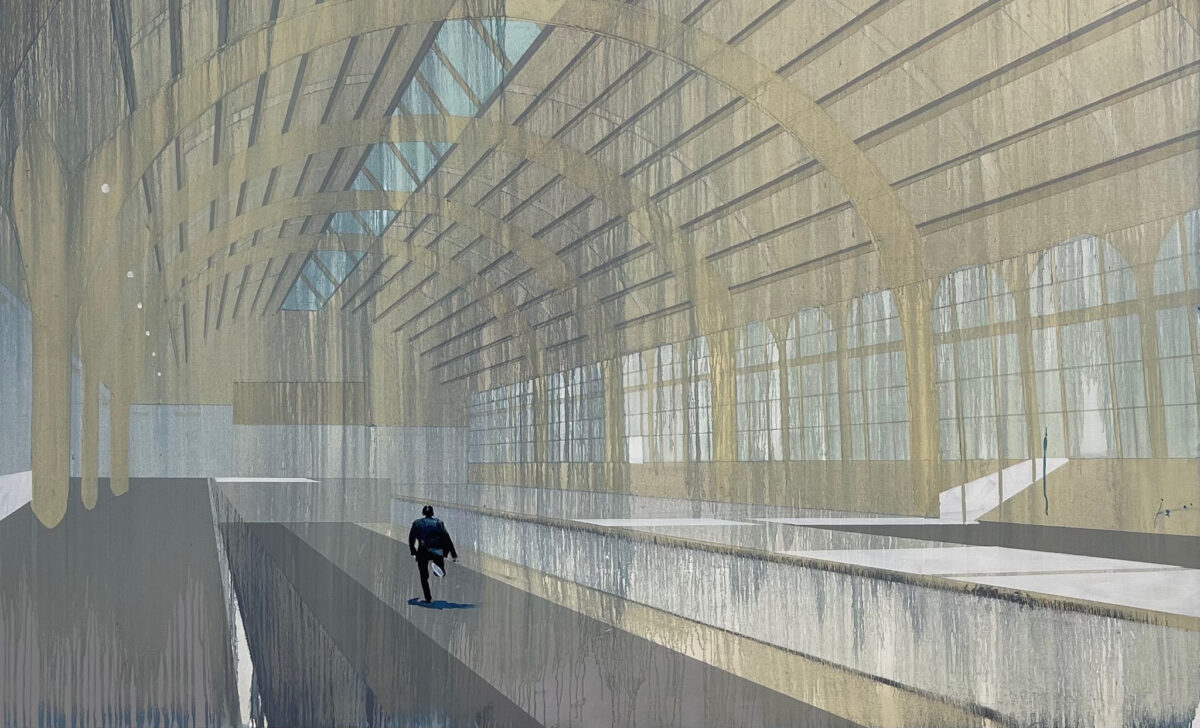 Kenneth Blom stiller ut ved Fineart. (Foto: Presse.)