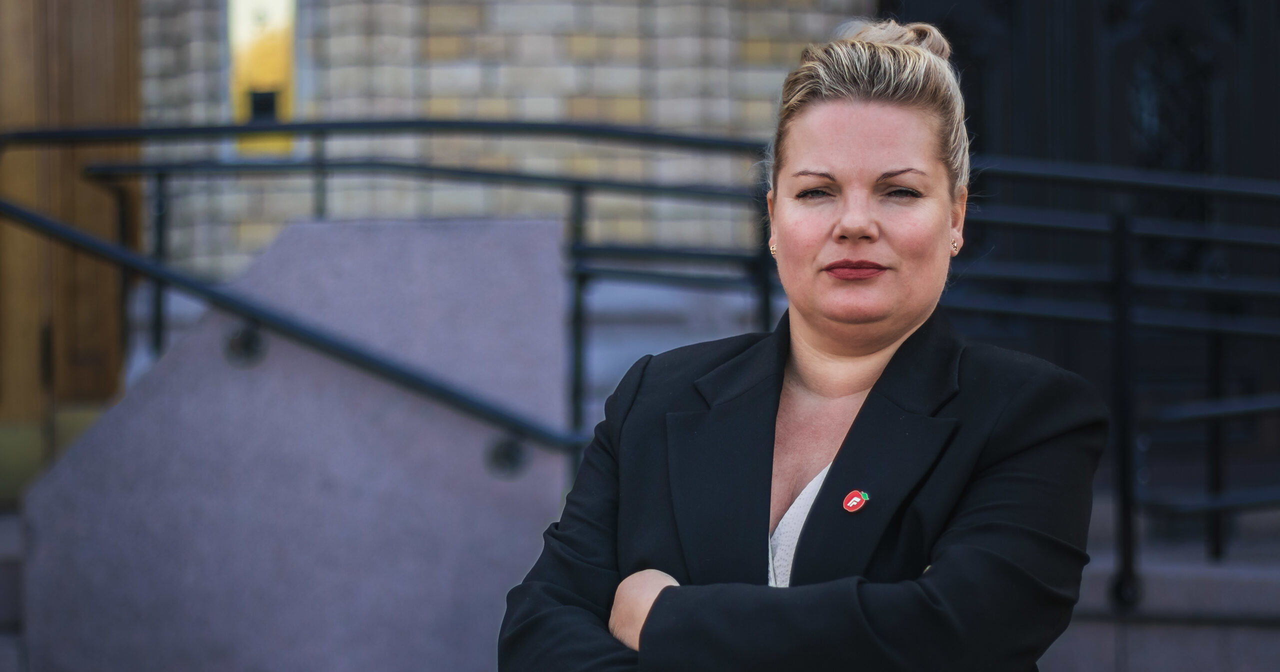 Stortingspolitiker Silje Hjemdal (FRP). (Foto: FRP/Håkon Rusdal.)