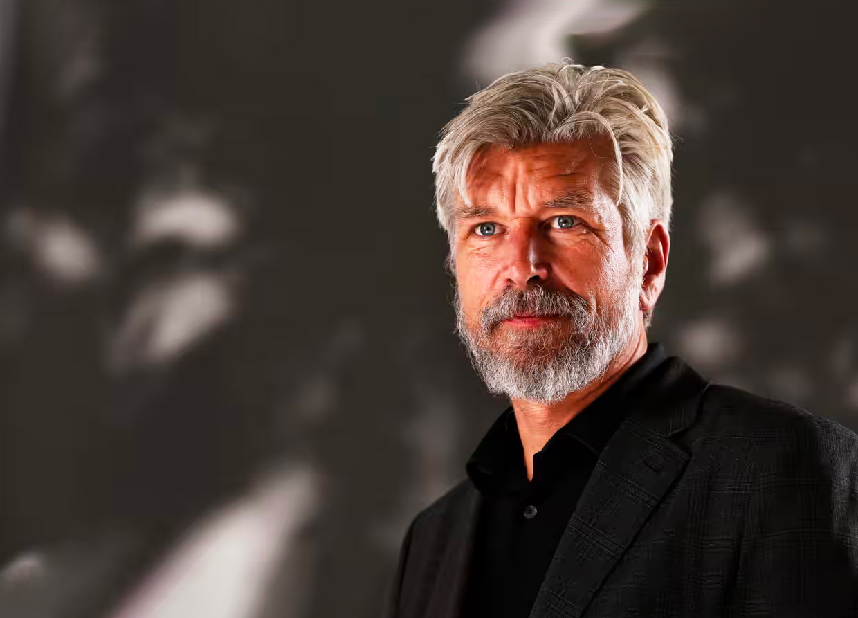 Forfatter Karl Ove Knausgaard. (Foto: Murdo MacLeod/The Guardian) 1 25:18