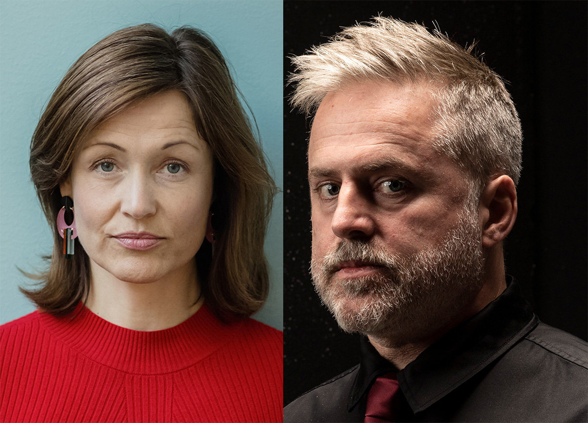 Kristin Danielsen og Morten Traavik. (Foto: Ilja Hendel / Thor Brødreskift.)