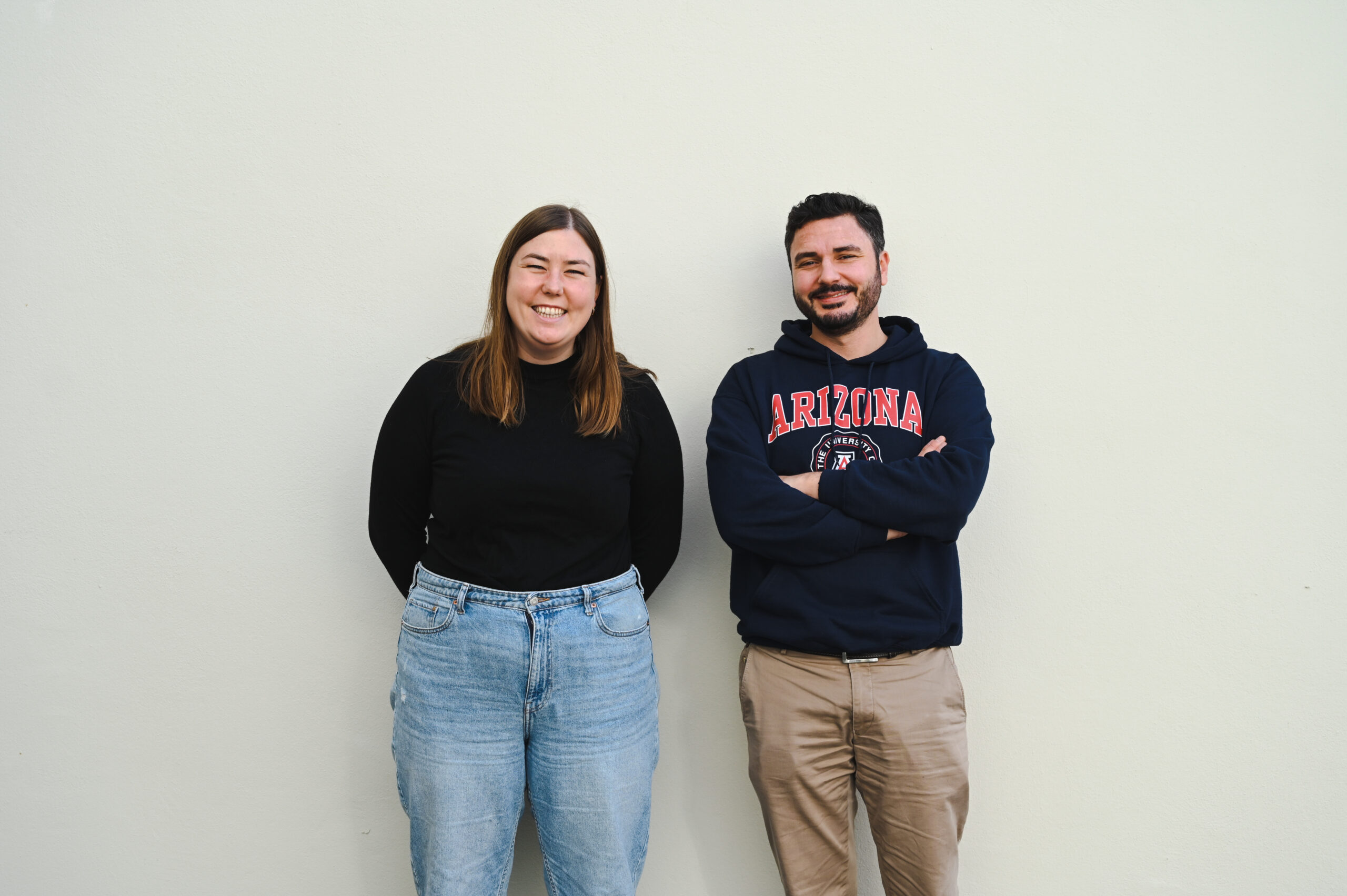 Astrid Hoem og Alexander Zlatanos Ibsen (Foto: Aurora Henni Krogh.)