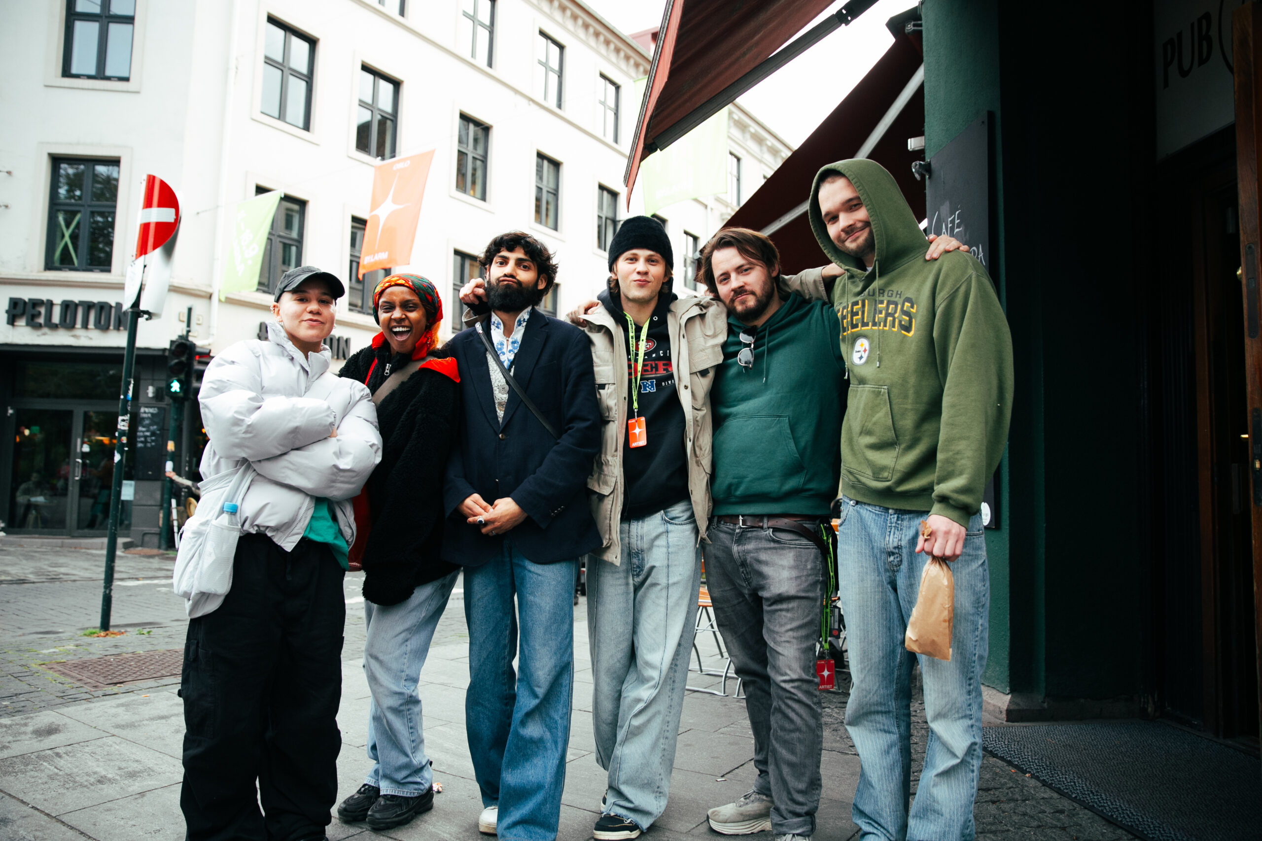 Turab, Jimi Somewhere, Milo Orchis og et par til. (Foto: Aurora Henni Krogh.)