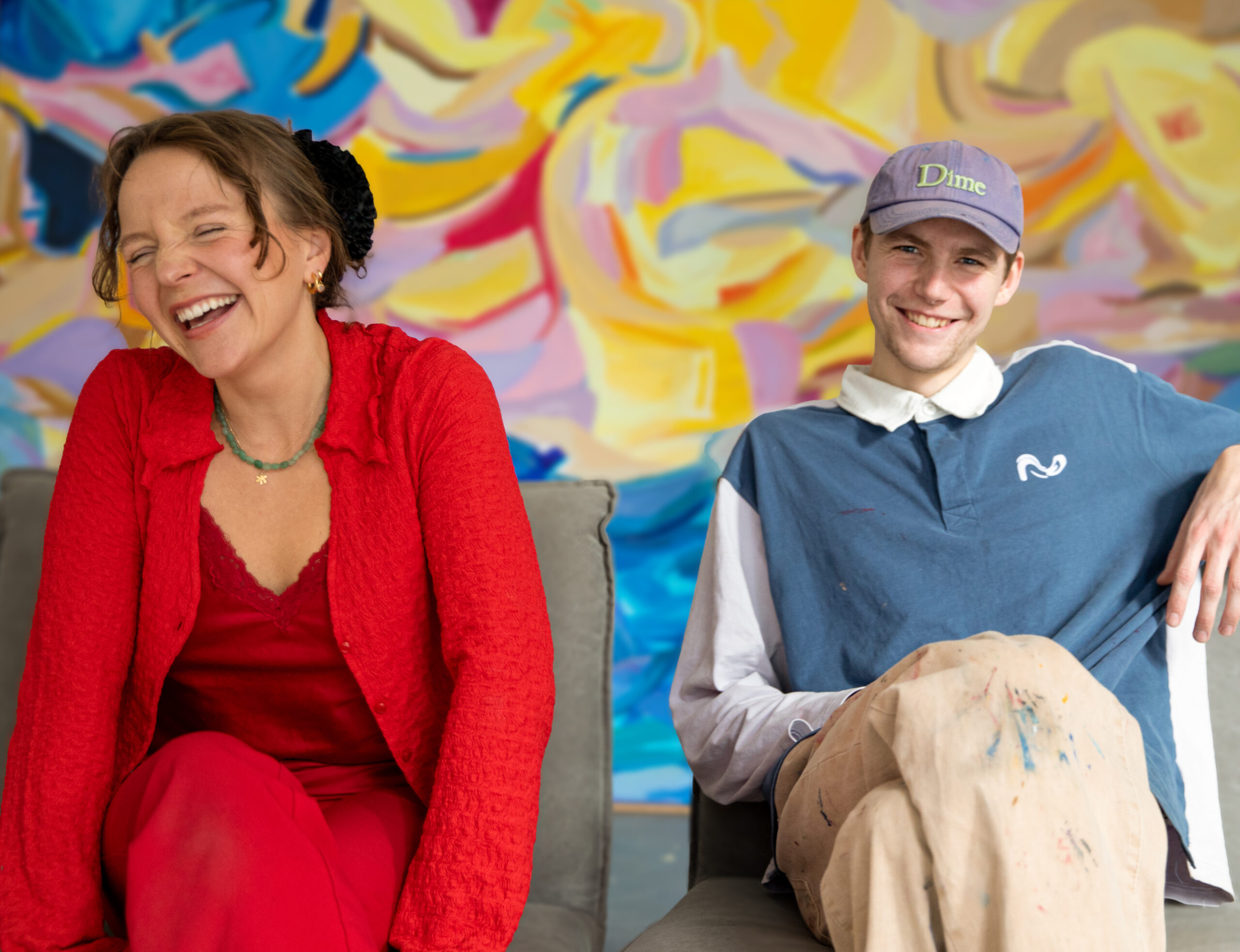 Ragnhild Nes og Lars Gangdal. (Foto: Linn de Lange).