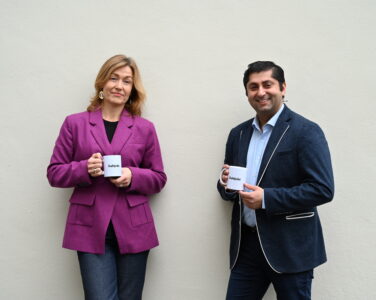 Kristin Danielsen og Himanshu Gulati (Foto: Peter-André Hegg.)