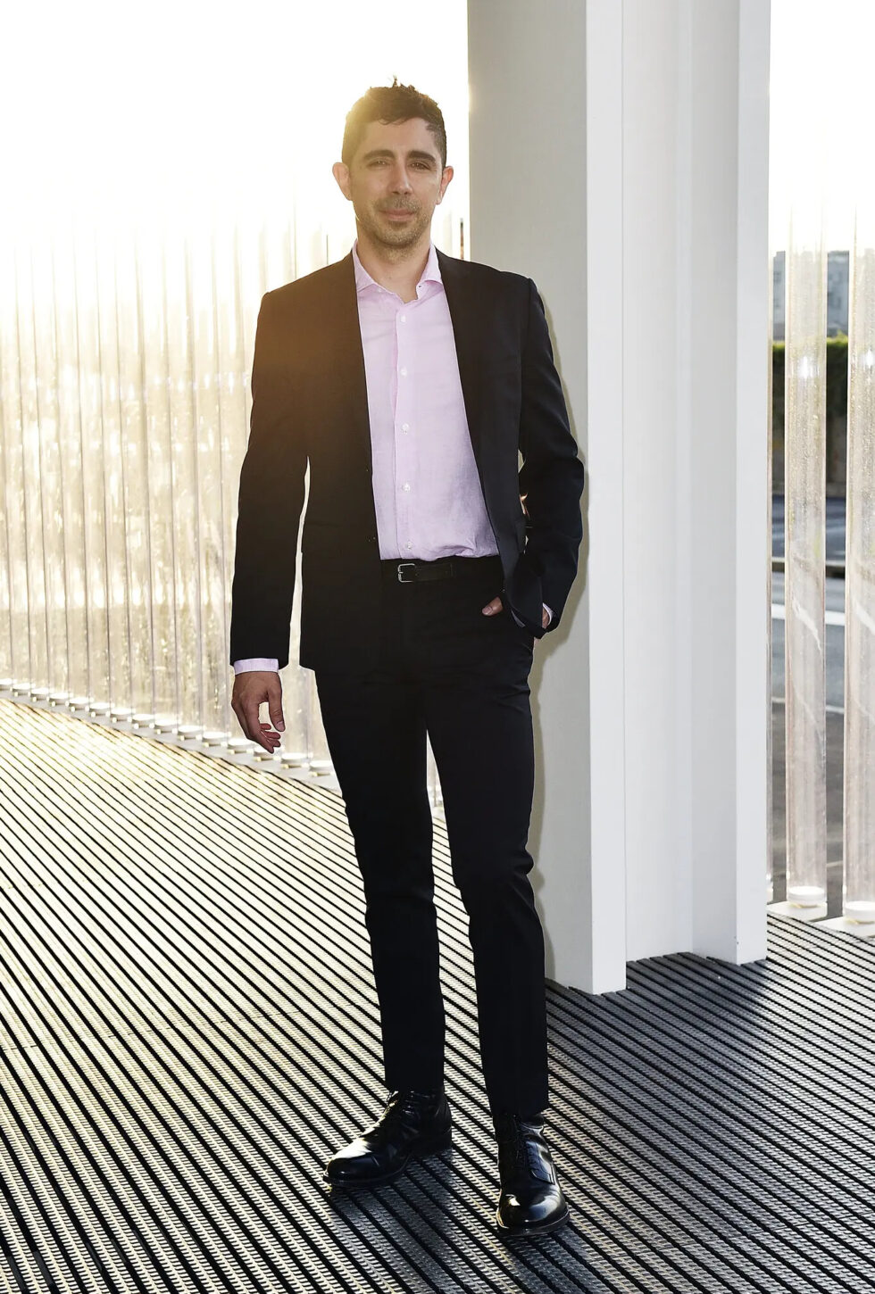 Nylig sparket redaktør i Artforum, David Velasco. (Foto: Pietro D'Aprano/Getty/Fondazione Prada.)