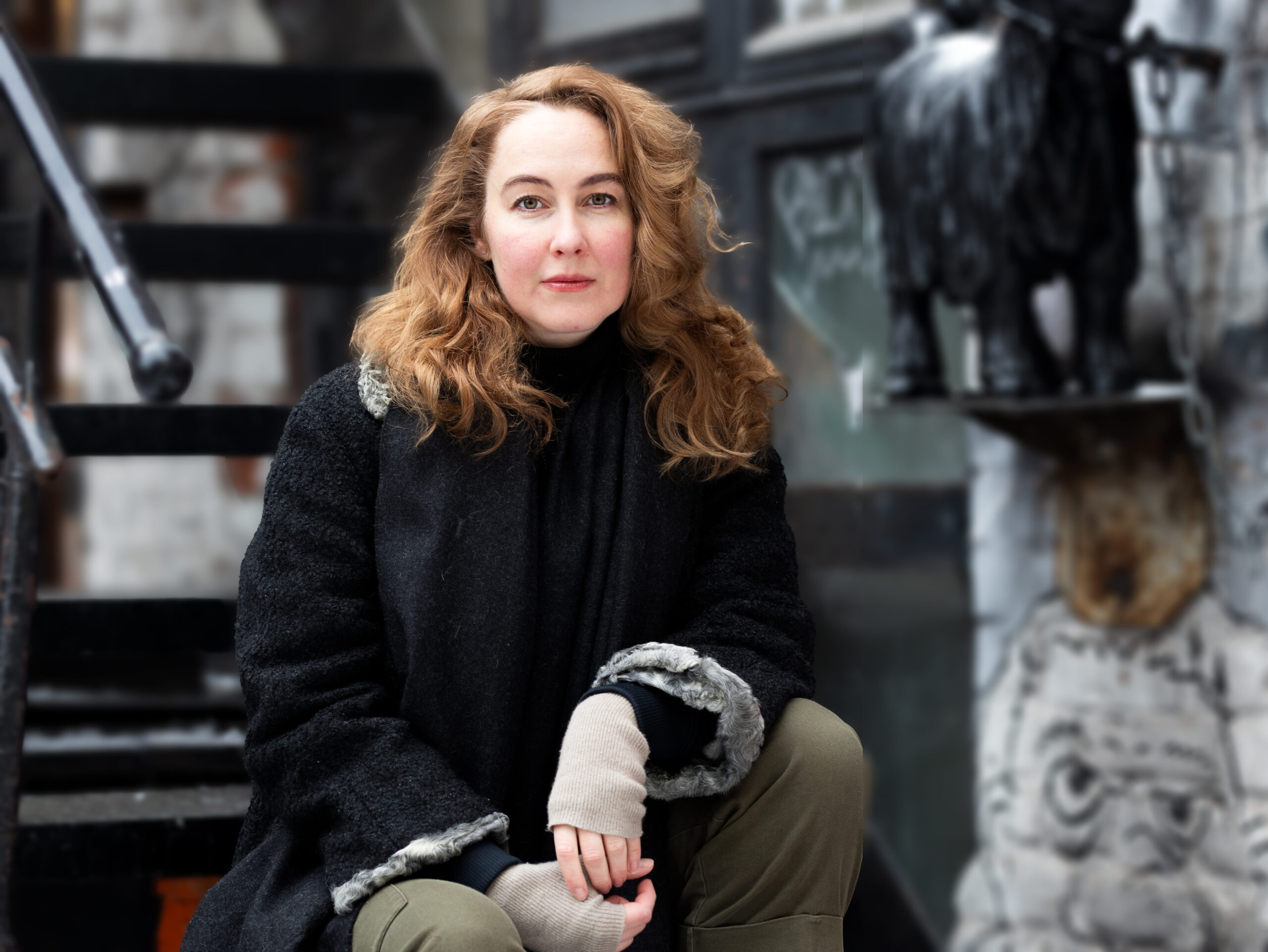 Kunstner og designer Kaja Dahl. (Foto: Linn de Lange.)