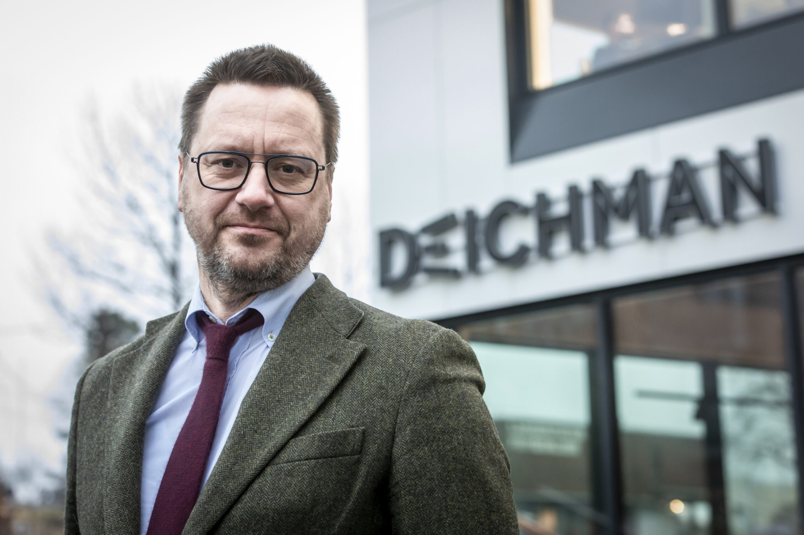 Biblioteksjef ved Deichman, Knut Skansen. (Foto: Erik Thallaug.)