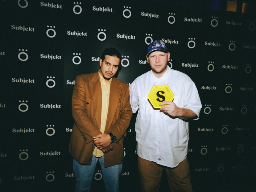 Tøyen Holding med sin ferske pris. (Foto: Håkon Paulsen.)