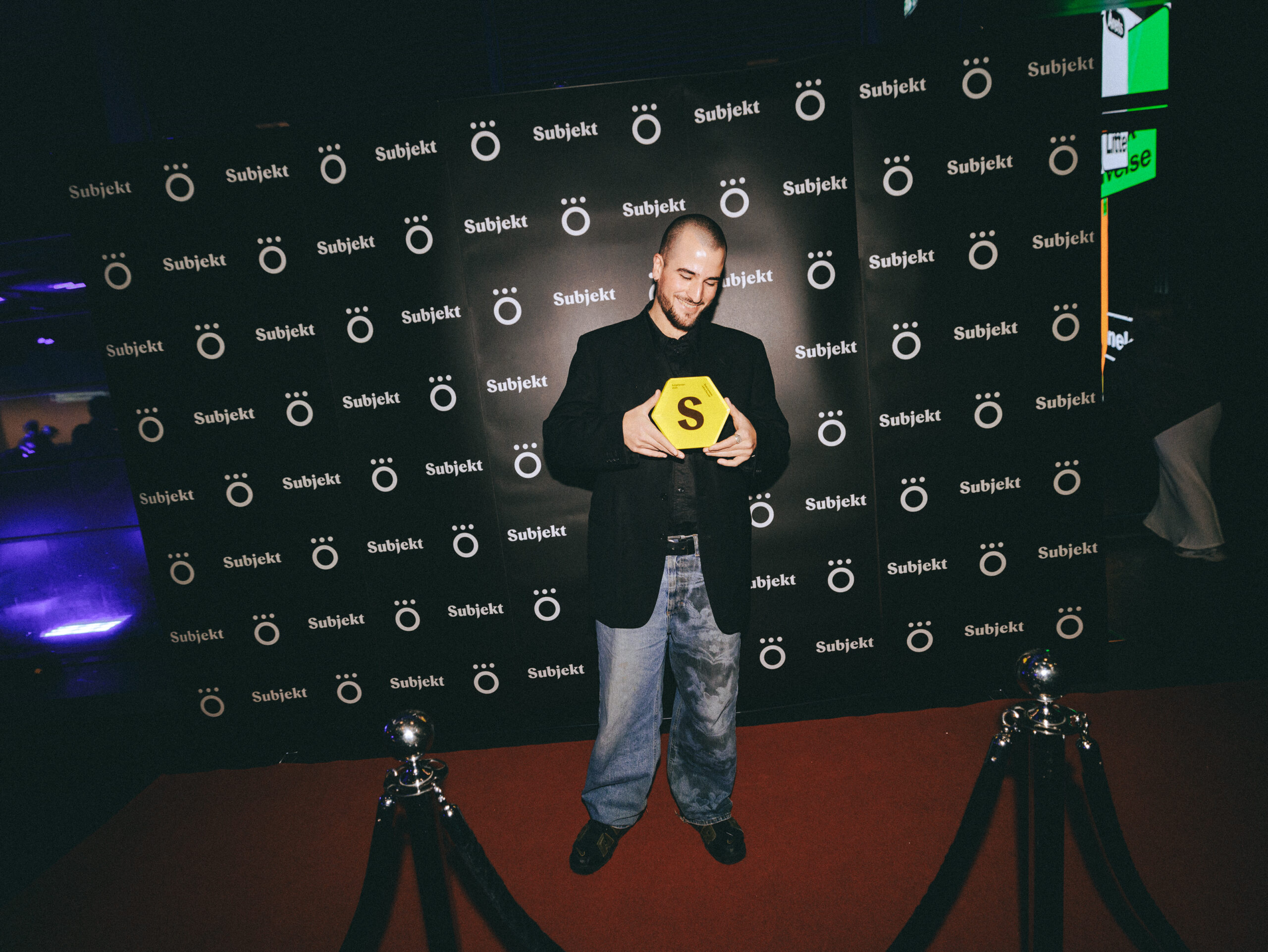 Julius Karoubi er årets kunstner. (Foto: Håkon Paulsen.)