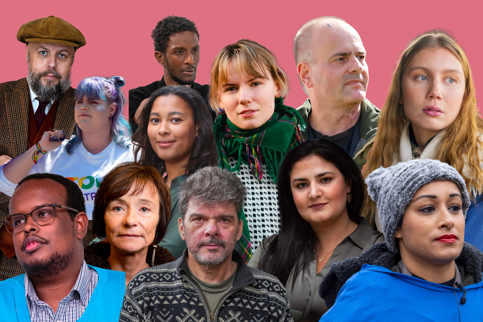 Aktivistene, skattelistene 2022. (Kollasj: Subjekt.) 2 3:2