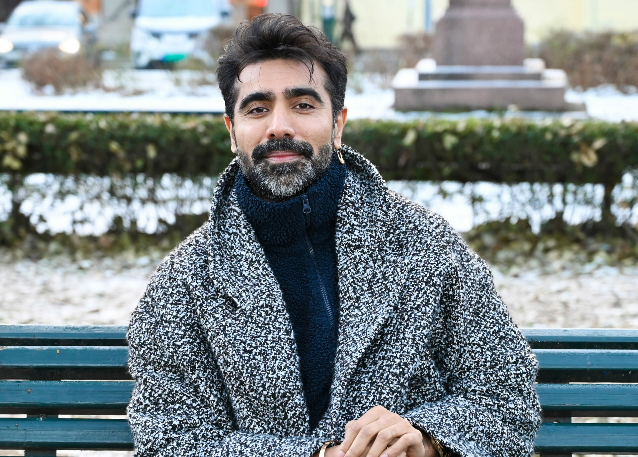 Amir Shaheen. (Foto: Linn de Lange.)