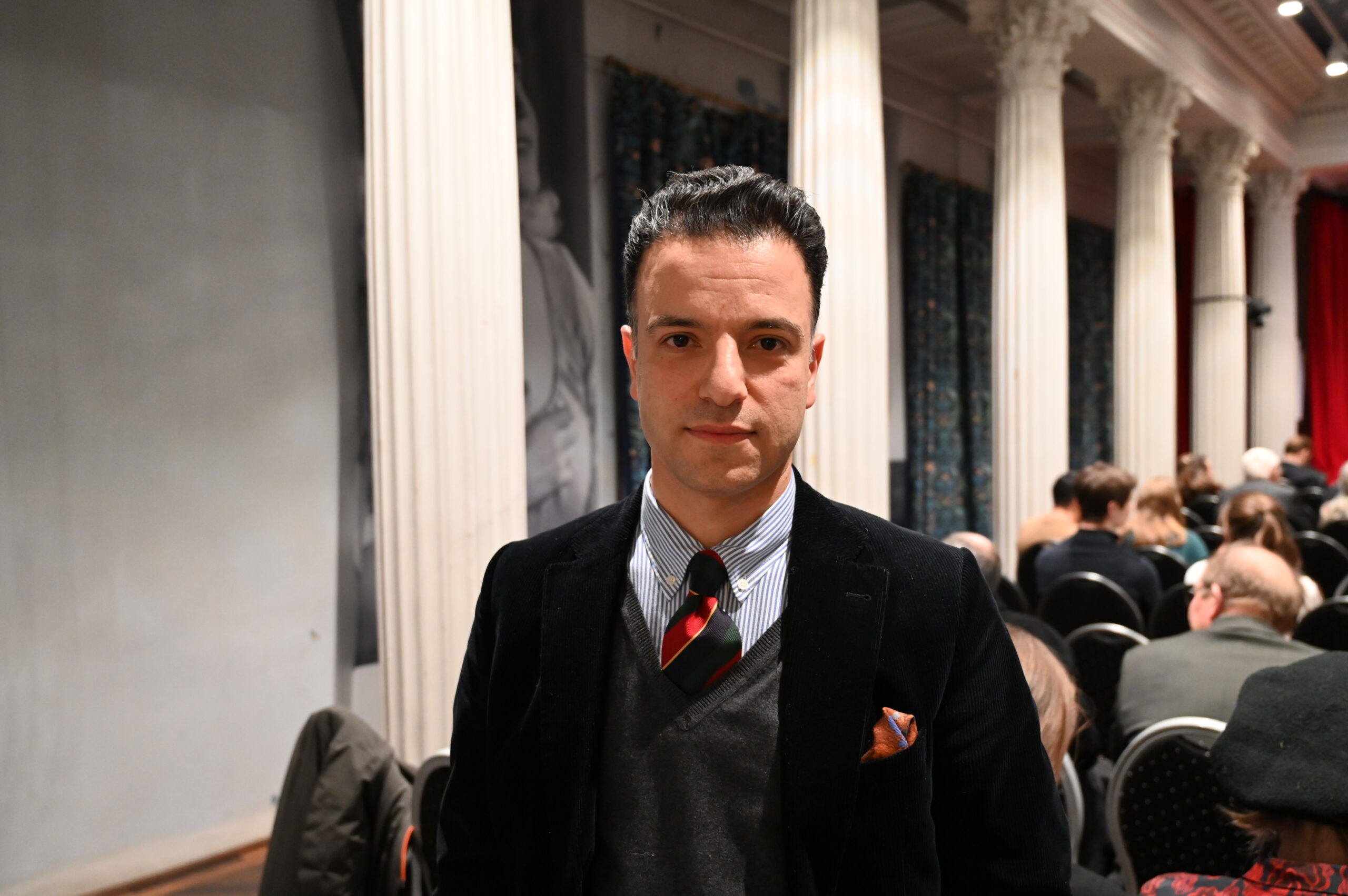 Saher Sourouri fra Arkitekturopprøret. (Foto: Peter-André Hegg.)