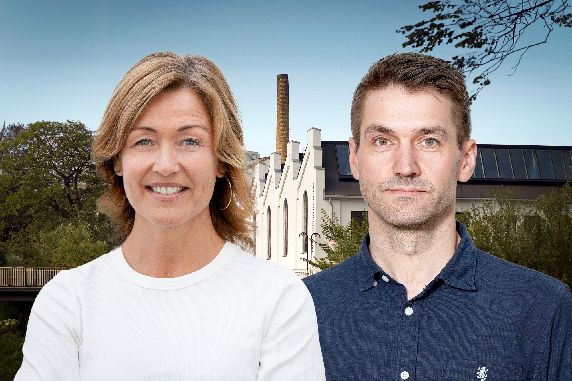 Kulturdirektoratet, Kulturrådet, skattelister, skattelistene. Hvem tjente mest av direktør i Kulturdirektoratet, Kristin Danielsen (t.v.) og Rådsleder i Kulturrådet, Sigmund Løvåsen? (Foto: Kulturdirektoratet/-rådet, Trym S. Warloe. Kollasj: Subjekt.)