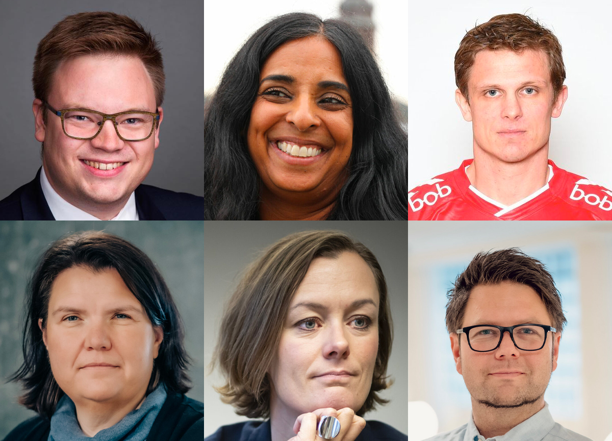 Kulturpolitikerne. (Kollasj- Subjekt.) 1 25-18